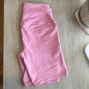 ALO Yoga biker shorts.